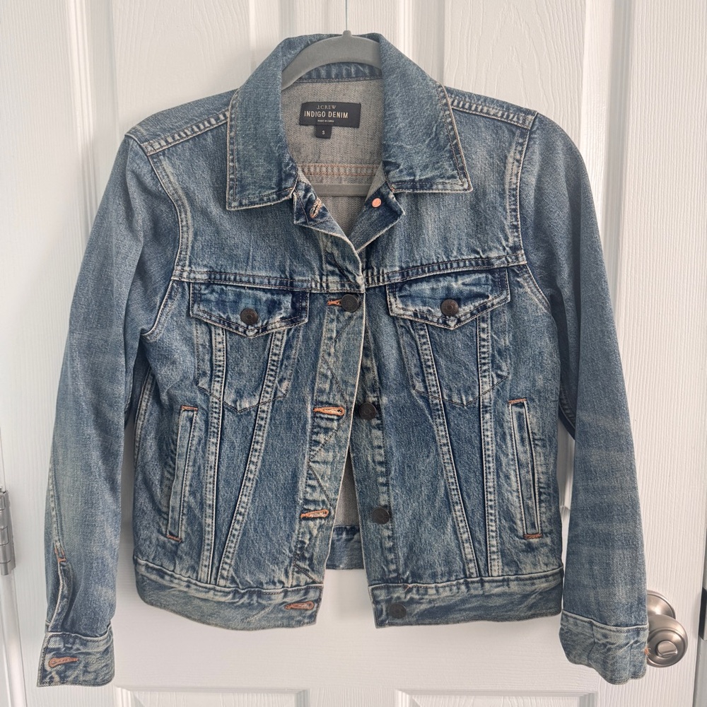 J. Crew Indigo Denim Jean Jacket